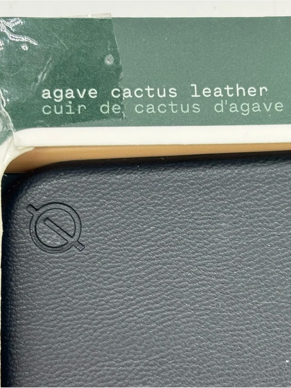 Atom Studios Soft Snap iPhone 16 MagSafe Case Vegan Cactus Leather Black Slim